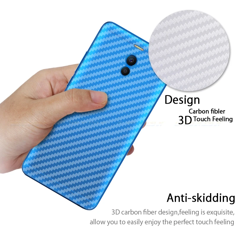 5 шт./лот 3D защитная задняя пленка из углеродного волокна для Meizu Note 9 16 16X16 S 16PLUS