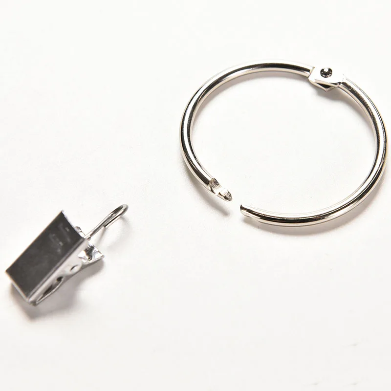 10 шт./лот новые передвижные зажимы для штор из нержавеющей стали кольца окна душа