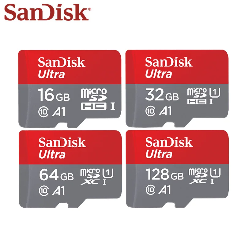 SanDisk  ,  10, 16 , 32 , 64 , 128