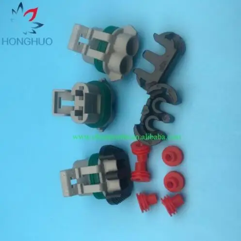 20/50/100 шт. 6,5 мм 2 Pin топливный инжектор проводка электрического провода водонепроницаемый Сенсор Разъем для карты Тойота DJ70282A-6.3-21