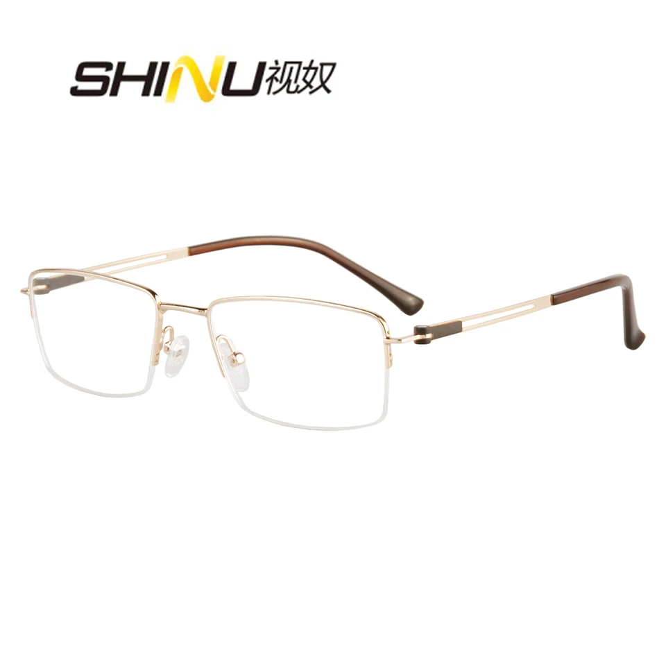SHINU очки по рецепту для мужчин оптические прогрессивные многофокальные