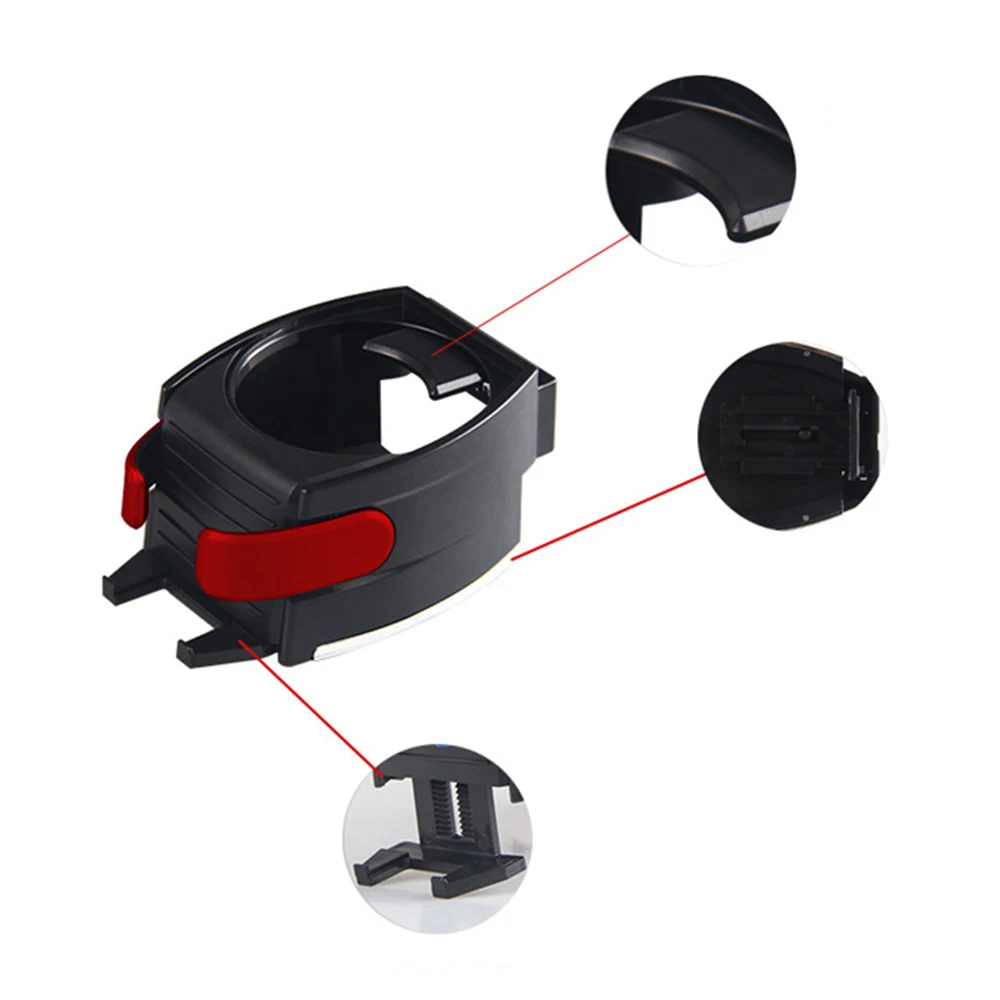Car Cup Drink Holder Air Vent Outlet Interior Organizer Portable Vehicle Seat Gap Water Bottle Phone Stand | Автомобили и