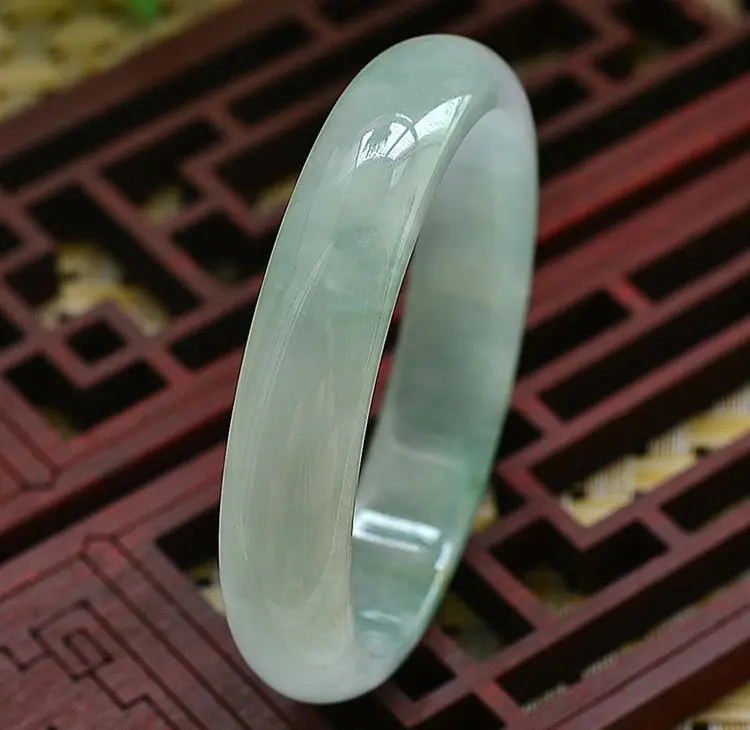 Натуральный бирманский нефритовый браслет Овальный Королевский браслет|bracelet