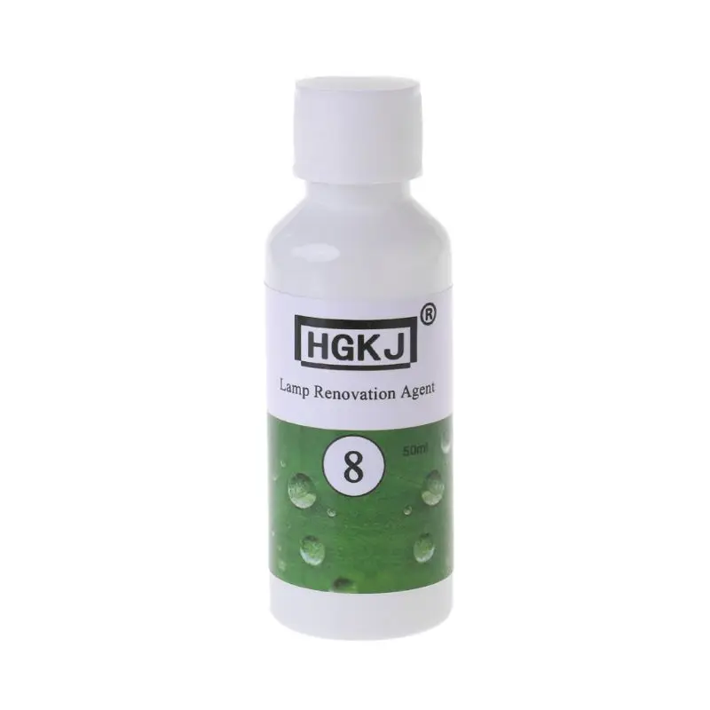 50ml Горячая новинка, 1 шт., 20 мл/50 мл, автомобильный Стайлинг, HGKJ-8, восстановление автомобильных линз, фара, осветляющая фара, ремонт фар, аксессуары для стирки - Цвет: 50ml