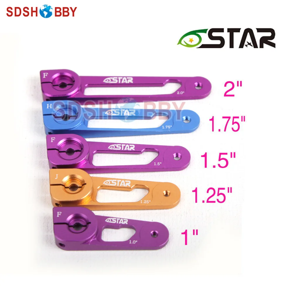 

6STARHOBBY CNC Alu. Сервопривод из сплава 1 дюйм/1 дюйм 1,25 дюйма/1,5 дюйма 1,75 дюйма/дюйма 2 дюйма вдвое, совместимый с сервоприводами JR/Hitec/Futaba