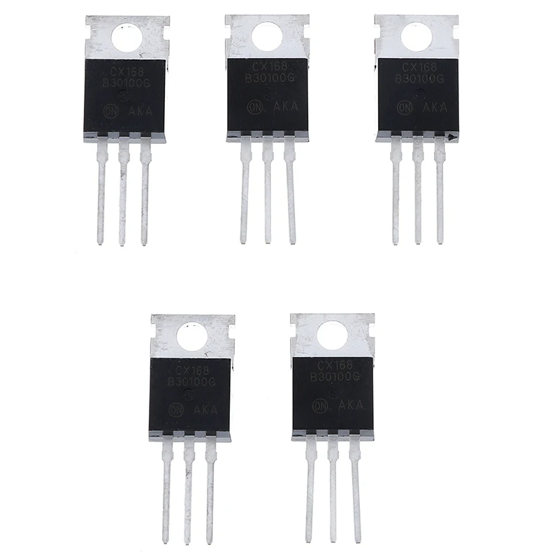 5 шт./лот Hot MBR30100CT 30A 100V двойной высоковольтный выпрямитель Schottky TO 220|Детали