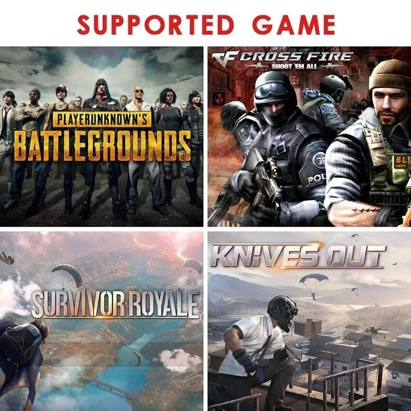 2 шт. PUBG мобильный игровой огонь Кнопка Aim ключ смартфон игровой триггер L1 R1 шутер контроллер Прозрачный V4.0