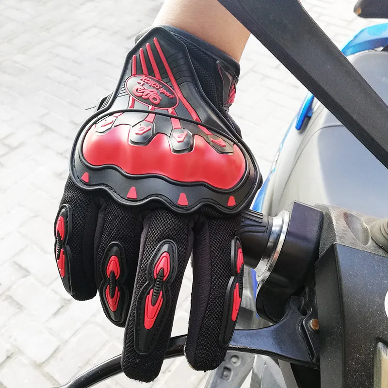 Модные летние зимние мотоциклетные перчатки с закрытыми пальцами для мотокросса