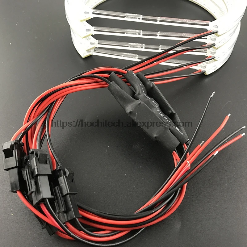 HochiTech белый гало светильник автомобиля smd светодиодный ангельские глаза кольцо