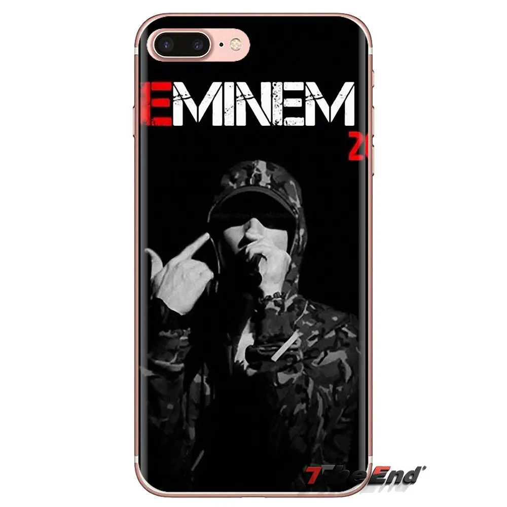 Мягкие прозрачные чехлы eminem для Samsung Galaxy S3 S4 S5 Mini S6 S7 Edge S8 S9 S10 Plus Note 3 4 5 8 9 |