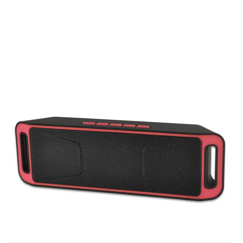 Мини портативный новейший беспроводной Bluetooth стерео динамик TF USB FM микрофон