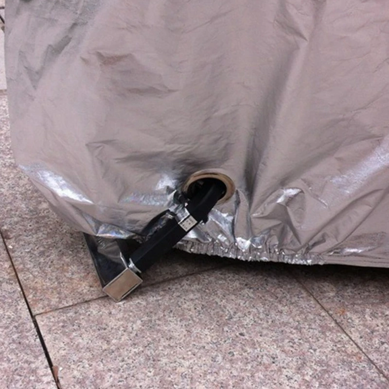 Серебряное покрытие для мотора размера XL защитный Пылезащитный