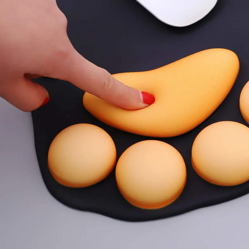 3D коврик для мыши с подставкой/Поддержка мультфильмов милый креативный игровой