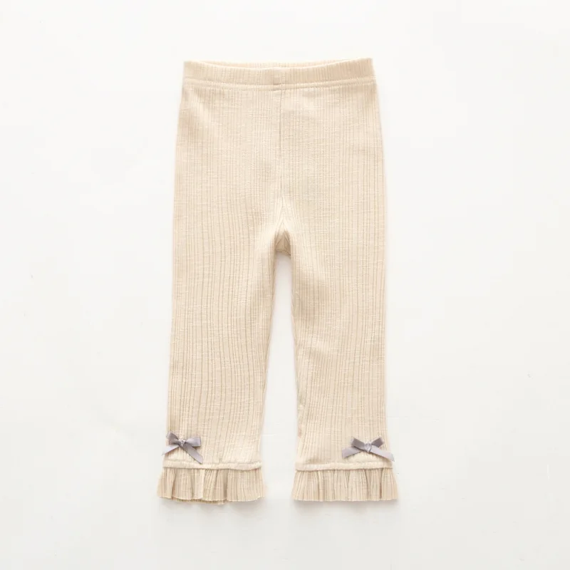 Штаны для девочек Детские хлопковые леггинсы Новинка 2018 года летняя одежда