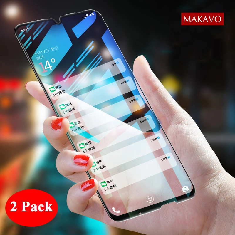2 Packs For Huawei P Smart 2019 Tempered Glass 9H Explosion-proof Screen Protector Film 6.21&quotInch | Мобильные телефоны и