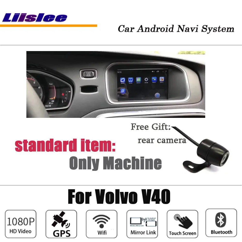 Liislee Android для Volvo V40 стерео радио BT Wifi камера Carplay gps Navi карта навигационная система Мультимедиа