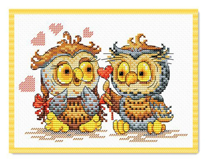 Набор для рукоделия вышивки крестом 11CT &amp 14CT сова | Дом и сад