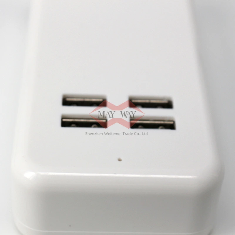 Универсальное быстрое зарядное устройство с 4 портами USB адаптер питания для