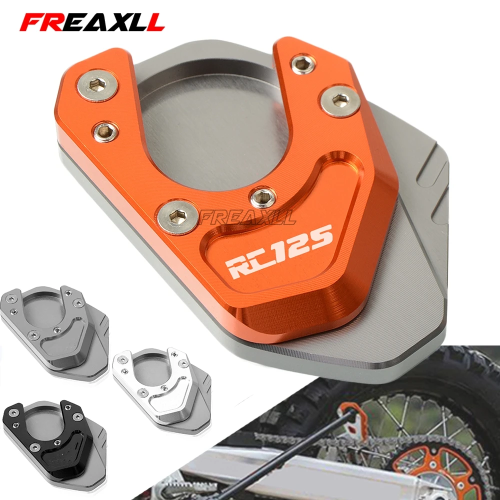 Для RC125 RC 125 2014 2015 2016 2017 2018 CNC алюминиевая подставка для мотоцикла боковая