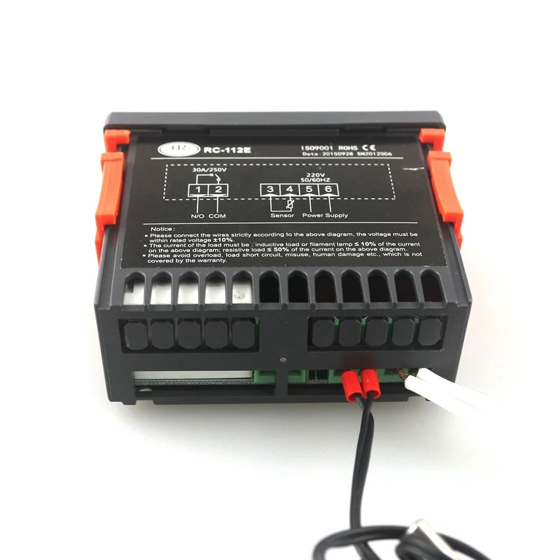 AC 220V 30A Цифровой термостат регулятор для инкубаторов регулятор температуры с 2 м NTC датчик светодиодный дисплей