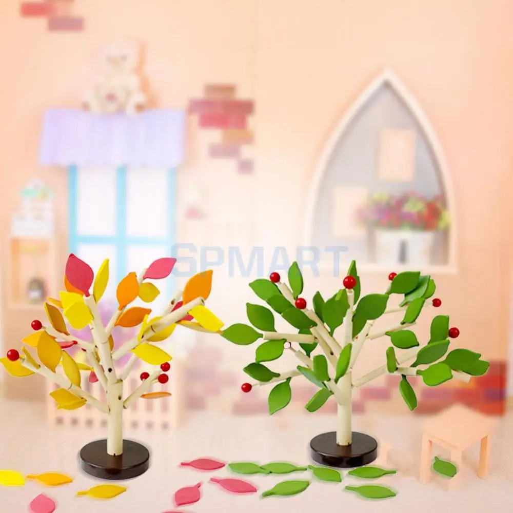 2 компл. Деревянная развивающая игрушка Монтессори сделай сам в сборке