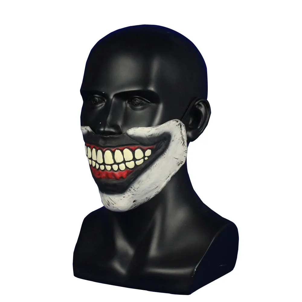 Kaneki Ken маски для лица аниме Токийский Гуль Маскарадная маска популярная 2 канеки