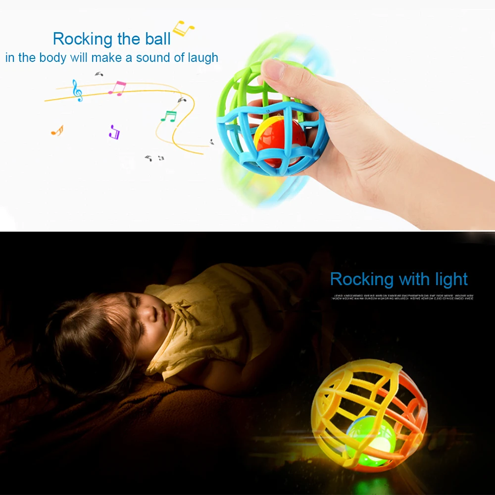 

Soft Baby Rattles Educational Balls for Babies Grasping Ball Puzzle Multifunction Bell Ball for Toddler Baby Toys For Children