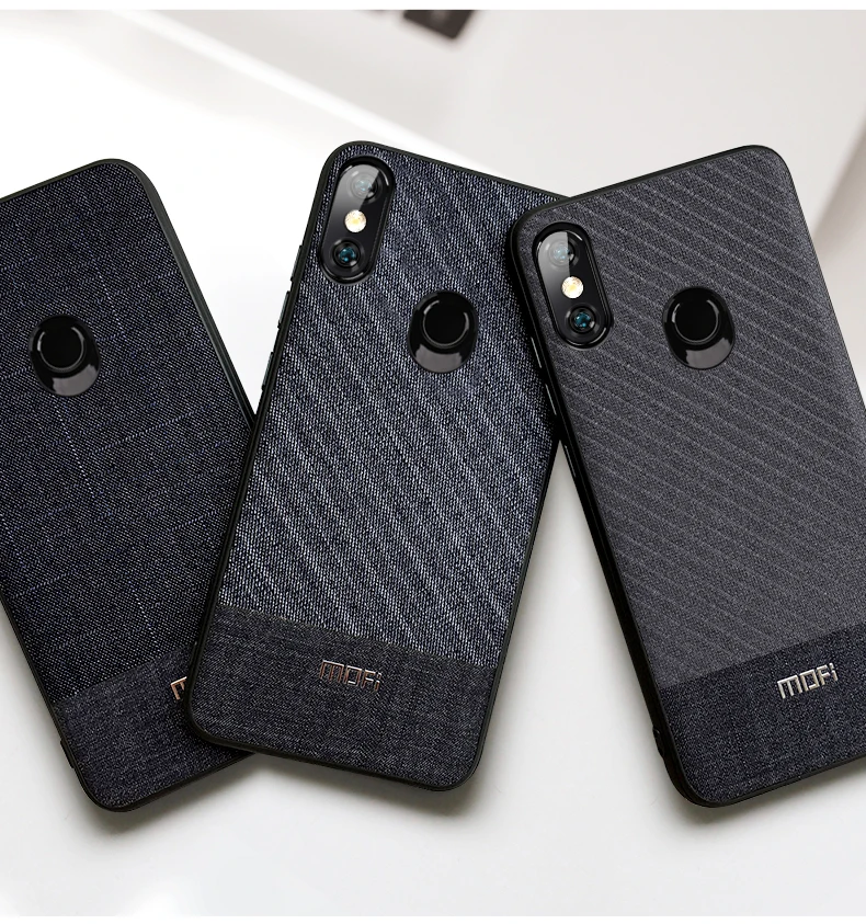 Чехол для Xiaomi Redmi Note 7, чехол для Mofi Redmi Note 7, чехол, задняя крышка для Xiaomi Redmi Note 6 Pro, тканевая ткань, Note 5 6Pro 7
