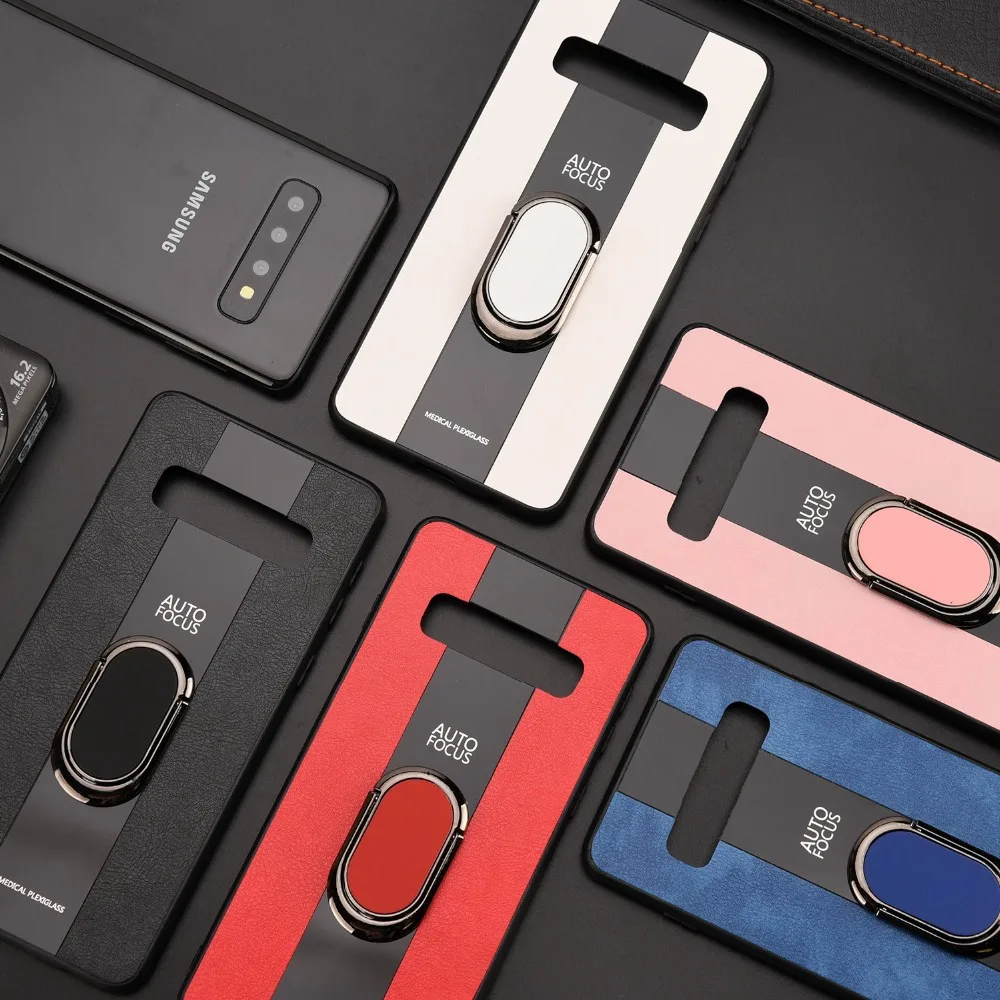 Case For Samsung Note9 S10e S10 Plus Cover Cool PU leather Litchi Skin Magnetic Stand Man S9 S8 Cases |