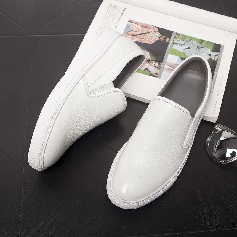2018 Nueva llegada del precio Бахо de los hombres ocasionales respirables la alta calidad Zapatos лона cuero Повседневная zapatos