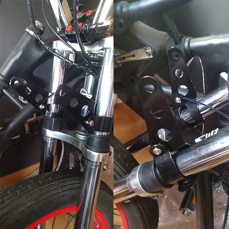 Кронштейн для фар мотоцикла 28 мм 43 вилка держатель прожектора зажим регулировка