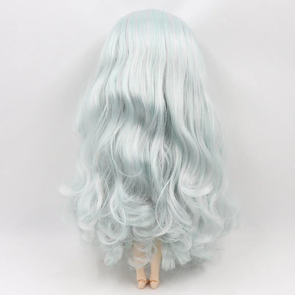 Blyth 1/6, кукольные парики, рулон, кожа головы, горячие волосы, цвет с взрыва/без челки, бахрома, мягкие, разные стили волос, выберите кожу