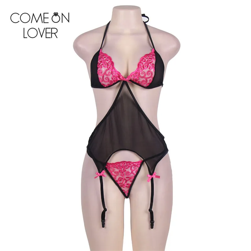 RE80357 Comeonlover Новое поступление прозрачная сексуальная ночная рубашка высокого