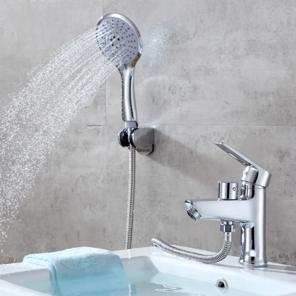 

Single hole hot and cold shower double basin faucet bathroom counter basin under counter basin mixing valve shower faucet lo8243
