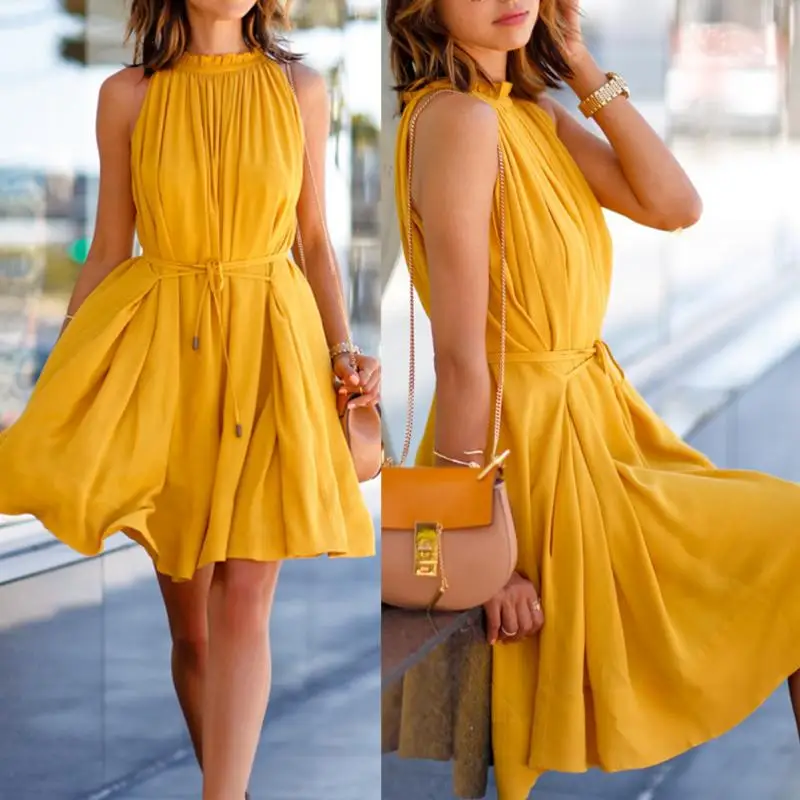 Для женщин обувь для девочек летние новые желтые из хлопчатобумажной ткани на