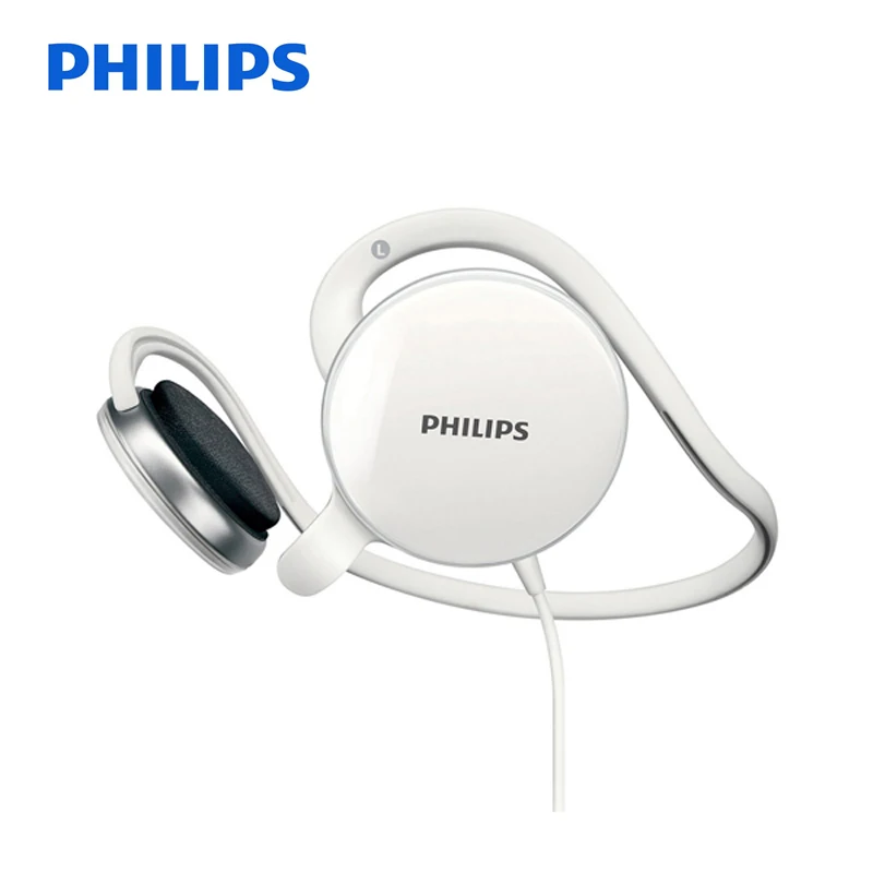 Philips SHM6110U пост-висячая гарнитура с микрофоном Поддержка музыки и фильмов и игр для компьютера мобильного телефона официальный тест - Цвет: White