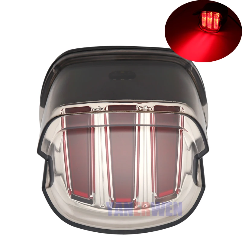 

motorcycle accessories Motorcycle LED Brake Tail Light License Plate Lamp