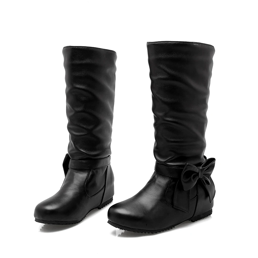 Большой размер стильные дамские сапоги до бедра femininas колена botas masculina zapatos mujer