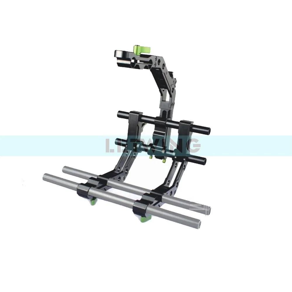 Lanparte Large Double C Arm CA-02 C-shape Support for 15mm Rod DSLR Video System | Электроника