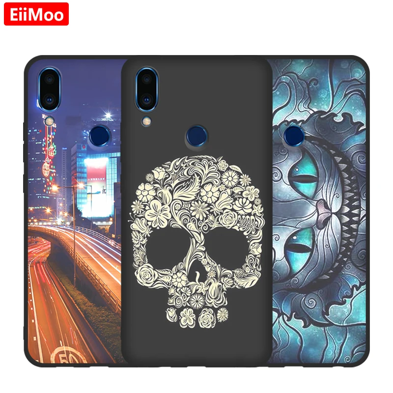 EiiMoo оригинальный мультяшный Печатный чехол для телефона Meizu Note 9 силиконовый