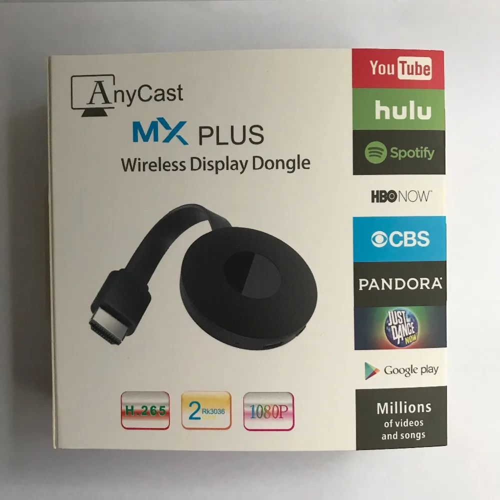 Новая упаковка Высокое качество wifi дисплей HD ТВ ключ Wecast E8 палка Miracast Airplay DLNA