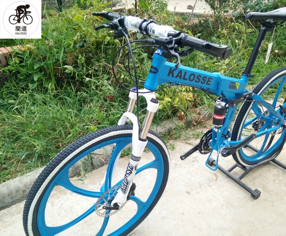 Велосипед внедорожник Kalosse горный велосипед с мягким хвостом гидравлические