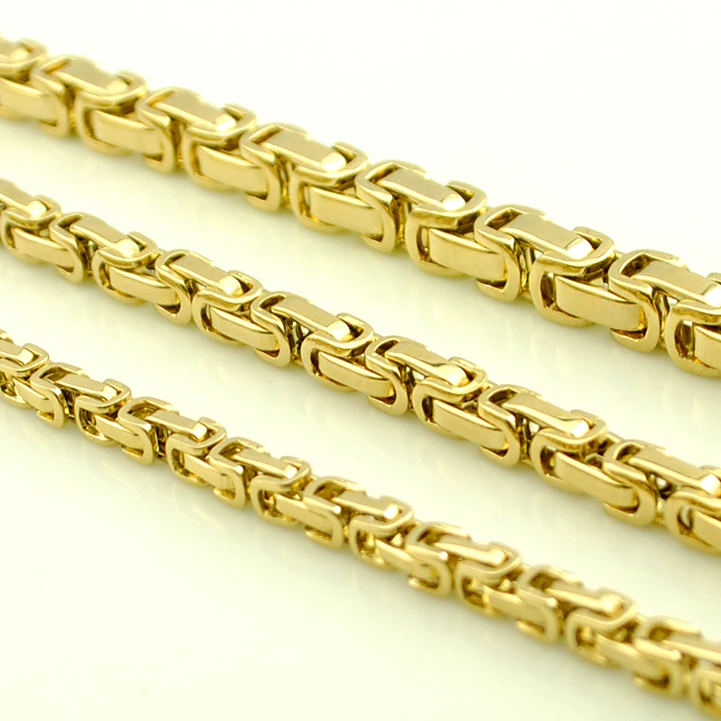 Женский и мужской браслет AMUMIU из нержавеющей стали золотого цвета KB186|cheap bracelet|cheap