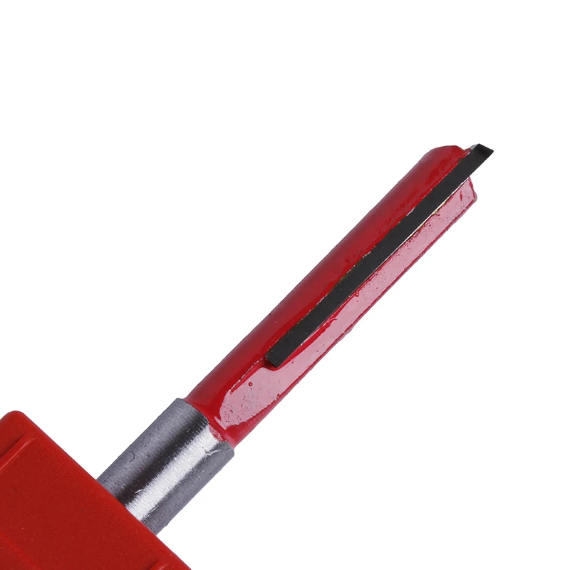 1/4 &quotхвостовик 1/4&quot лезвие для обработки древесины две канавки прямые фрезы