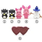 Usb-флеш-накопитель в виде сердца, 48163264 ГБ