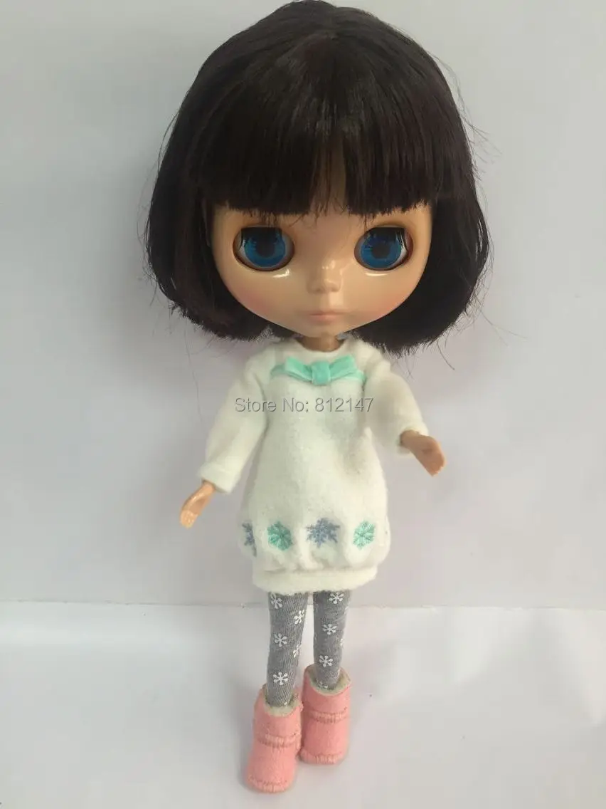 Blyth/кукольная обувь; зимние сапоги; 3,5 см; подходит для Блит; аксессуары для кукол; JJ123
