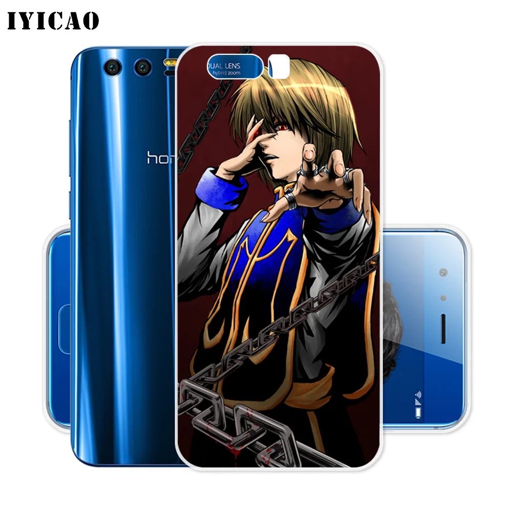 IYICAO hunter x мультяшный Мягкий силиконовый чехол для Huawei Y9 Y7 Y6 Prime 2018 Honor 8C 8X 8 9 10 Lite 7X 7C
