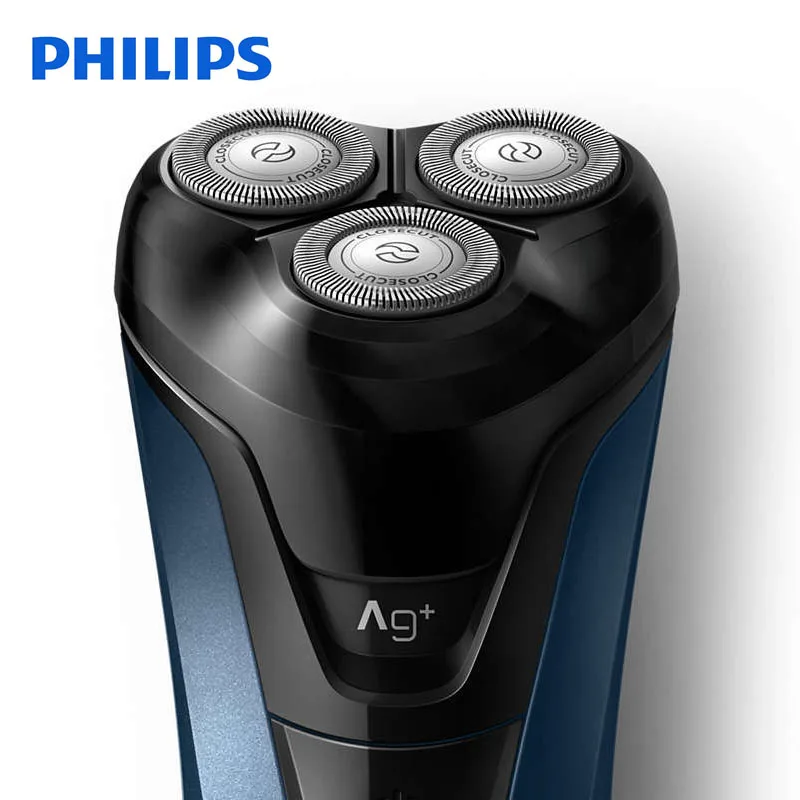 Подлинная Электробритва Philips FT668 роторная перезаряжаемая моющаяся Мужская электрическая бритва Влажная/сухая с 1 светодиодный индикатор