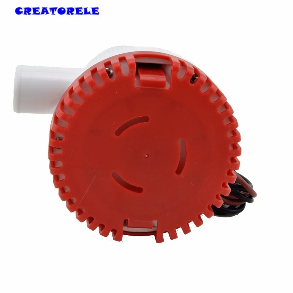 2000GPH 12 в водяной Трюмный насос погружной с высоким потоком морской Электрический