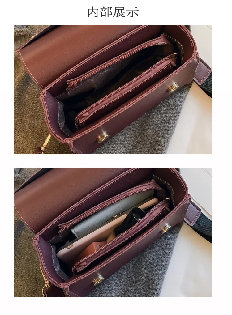 High Quality Shoulder Bags Fashion Black Women Messenger Small Flap Crossbody Hand Clutch PU Leather Bag | Багаж и сумки
